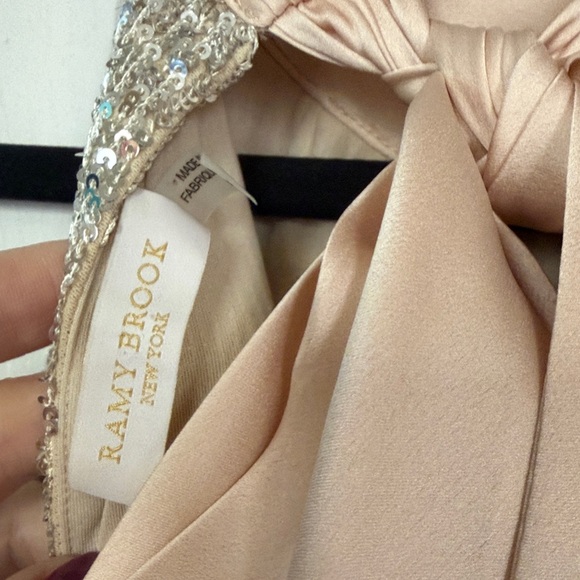 Ramy Brook Sequin Halter Jumpsuit | EUC | Sz 6 - Picture 7 of 8